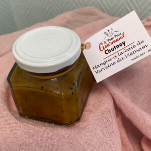 Chutney mangue à la baie de verveine du Vietnam
